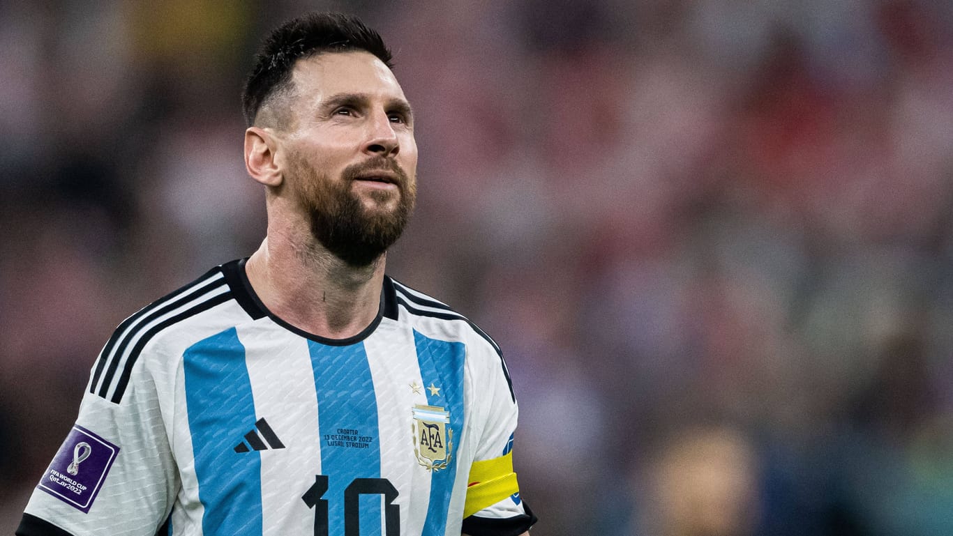 Lionel Messi: Am Sonntag steht der 35-Jährige im WM-Finale.