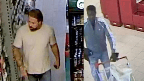 Fahndung nach Ladendieben: Diese beiden Männer sollen in Bonn Spirituosen geklaut haben.