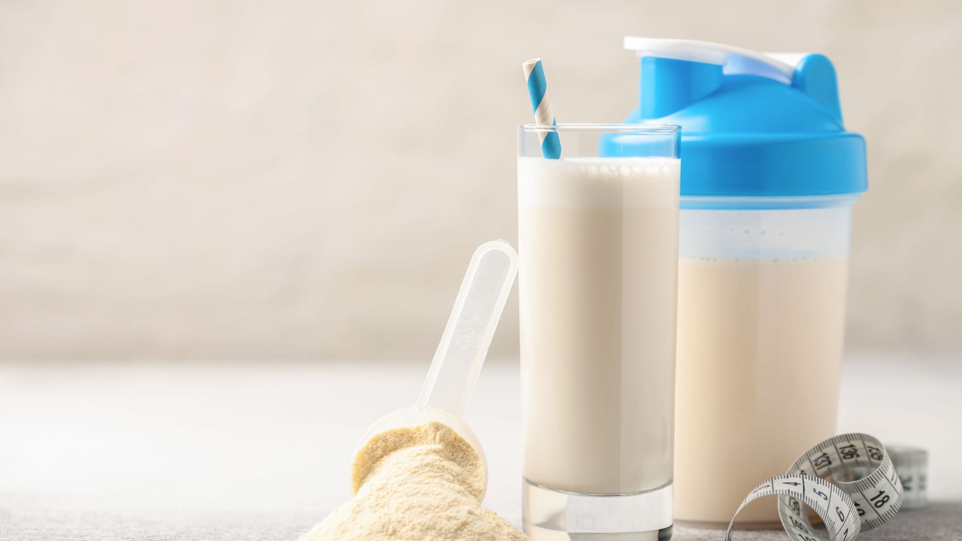 Protein-Shakes: Nicht alle mögen den Geschmack.