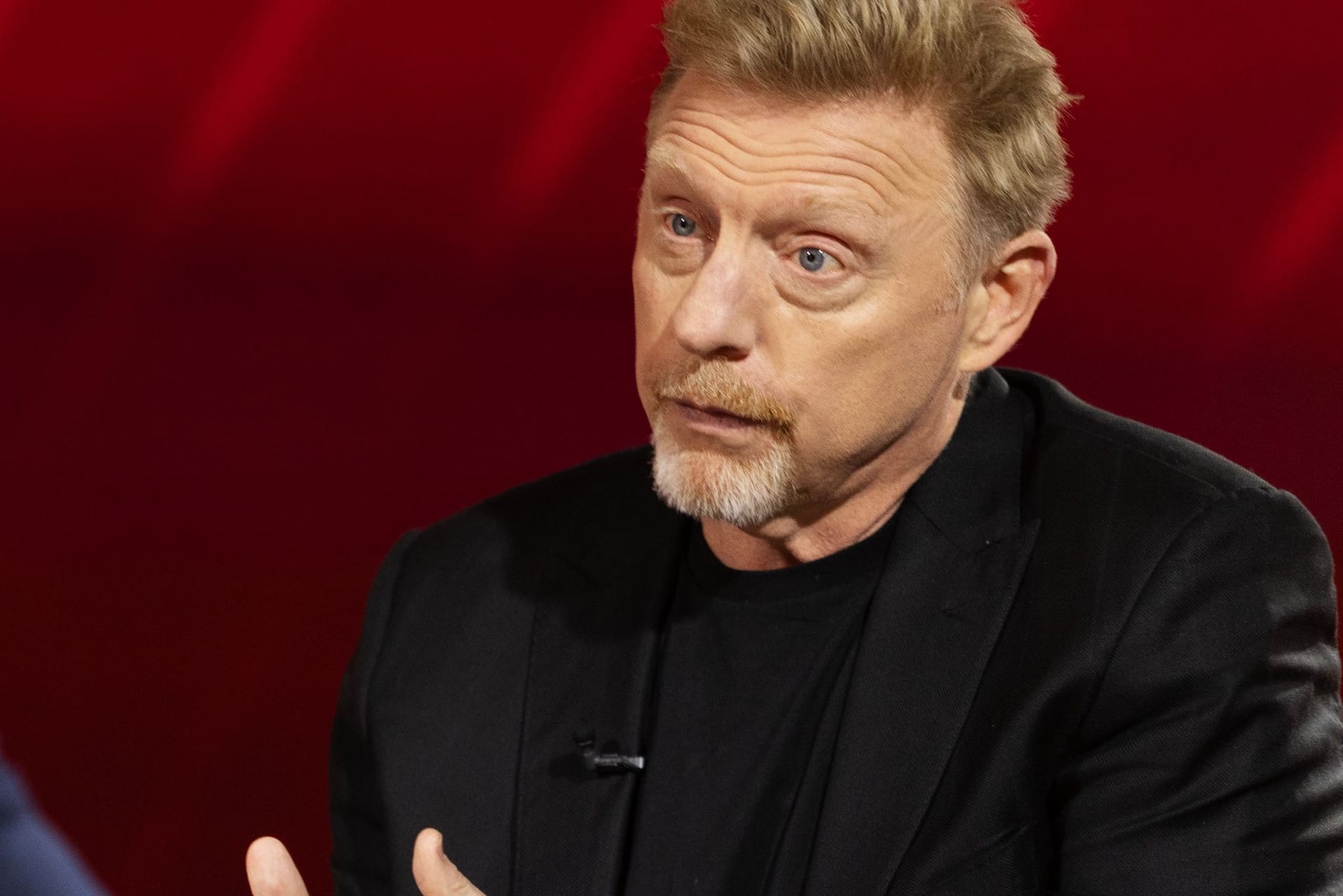 Boris Becker während eines Interviews für "Sat.1 Spezial" (20. Dezember ab 20:15 Uhr)