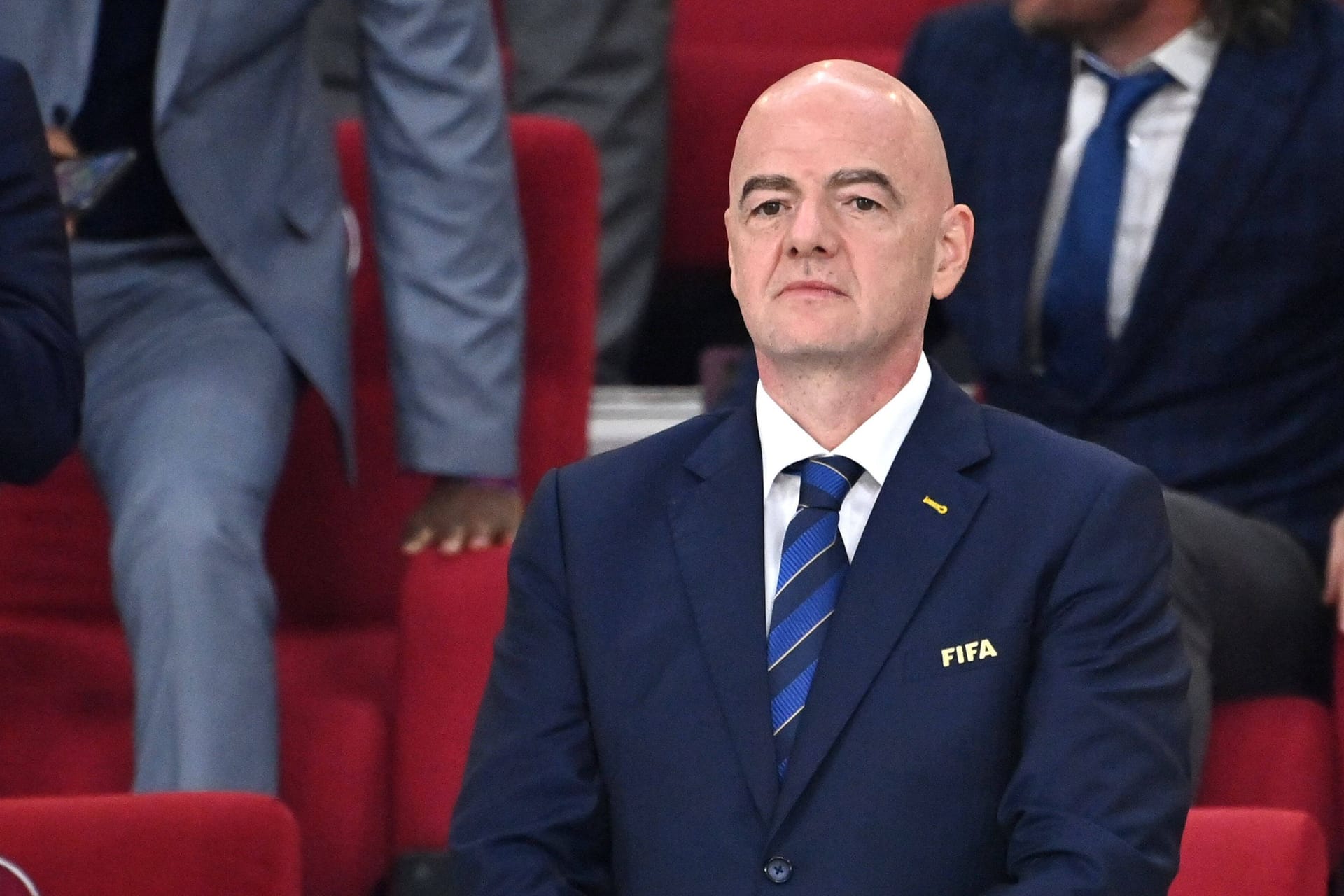 Gianni Infantino: Vom Tod des US-Sportjournalisten Grant Wahl zeigt er sich bestürzt.