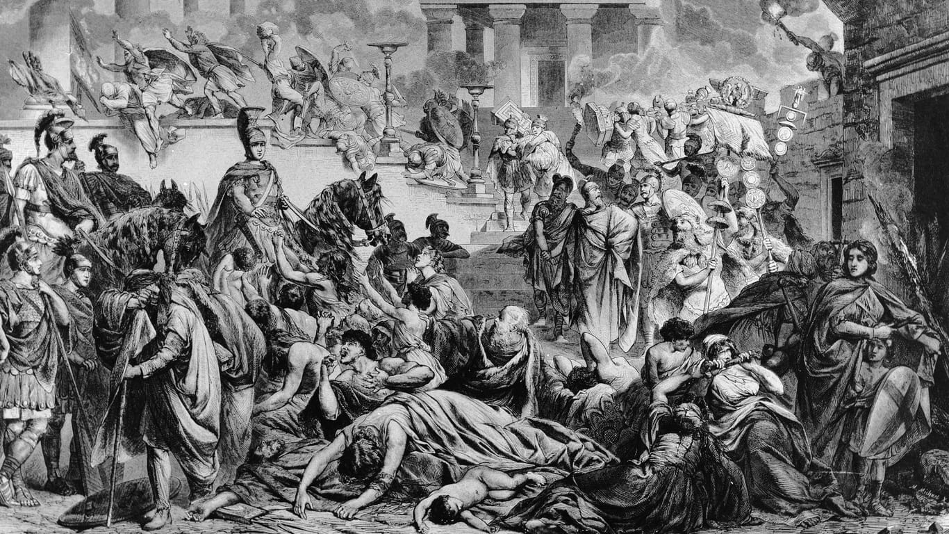 Jerusalem: 70 nach Christus zerstörten die Römer die Stadt.