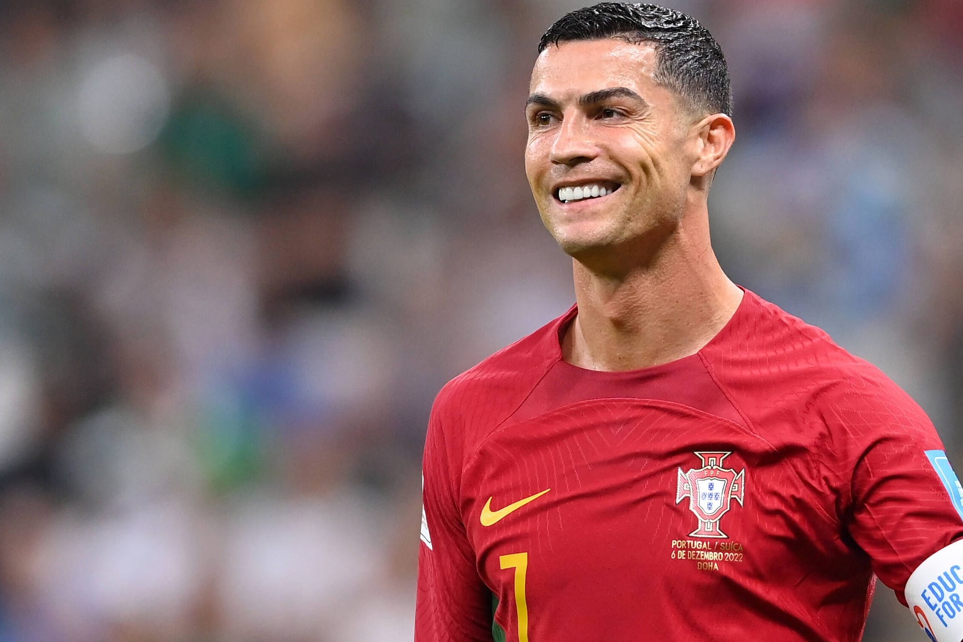 Cristiano Ronaldo: Der portugiesische Superstar geht ab sofort in Saudi-Arabien auf Torejagd.