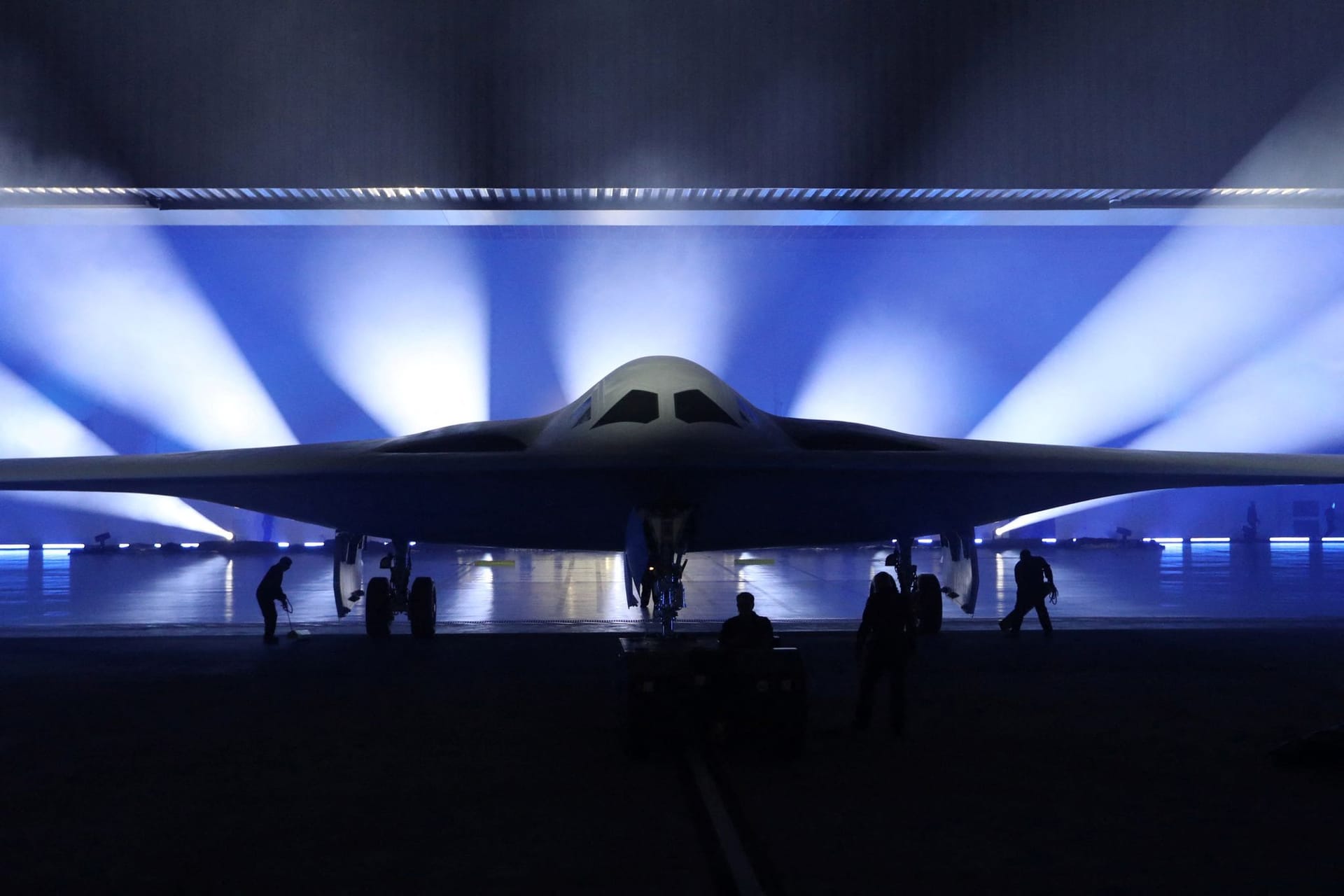 Der B-21 Raider ist der erste neue Tarnkappenbomber der USA in 30 Jahren.