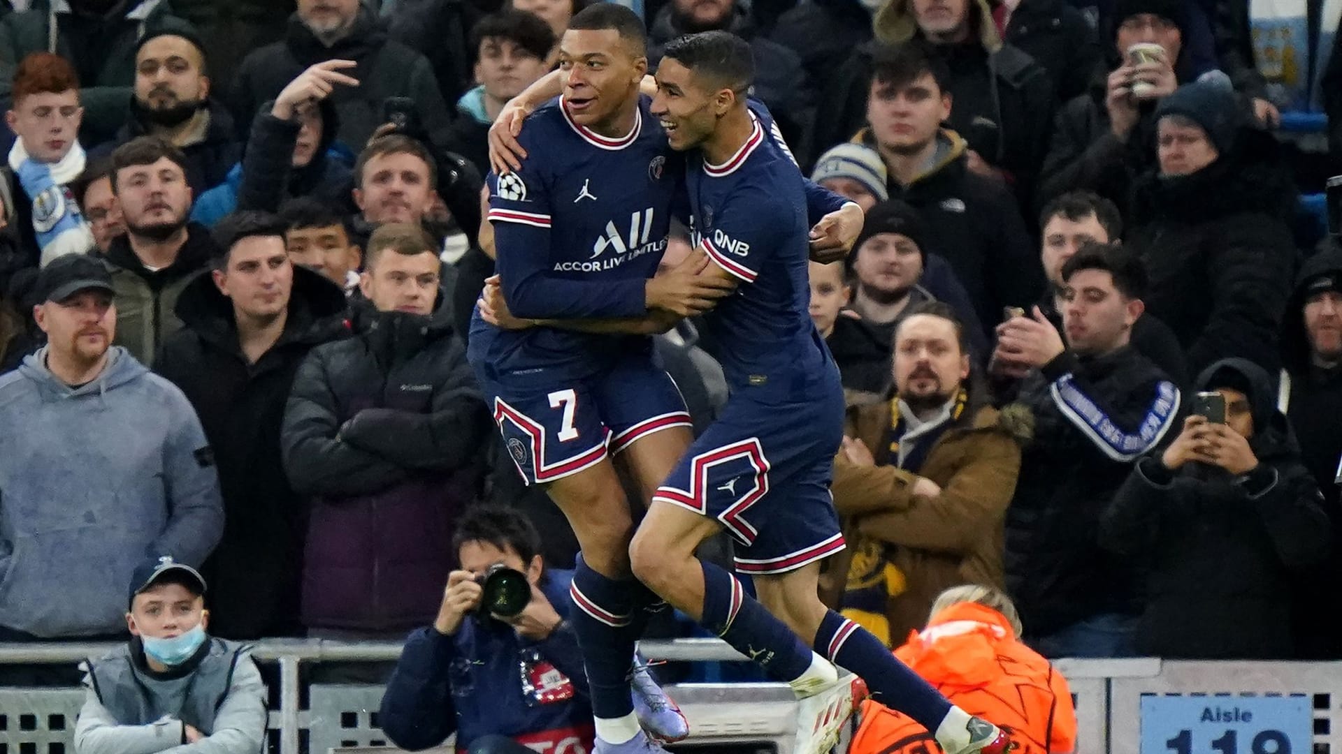 Mbappé und Hakimi