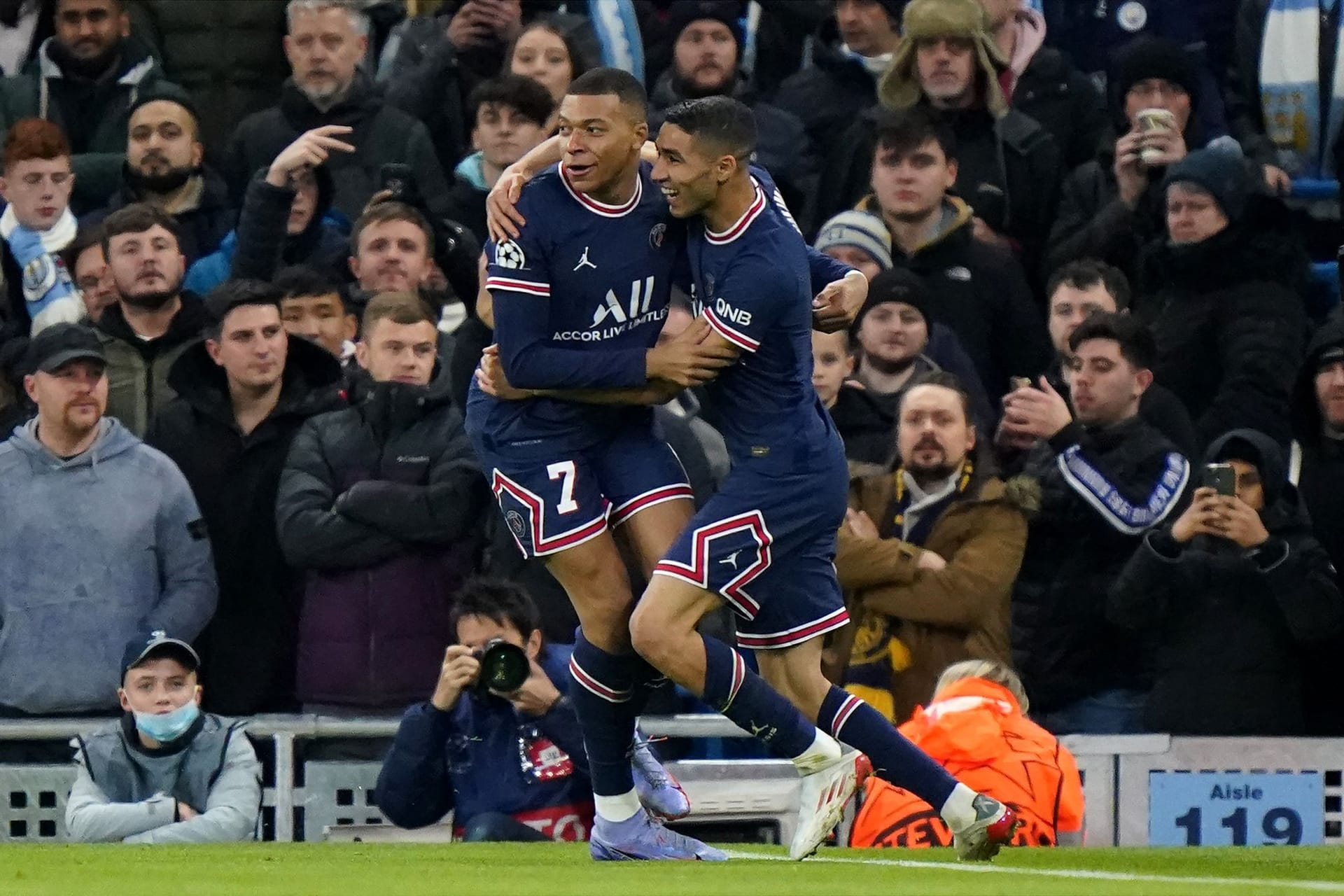 Mbappé und Hakimi