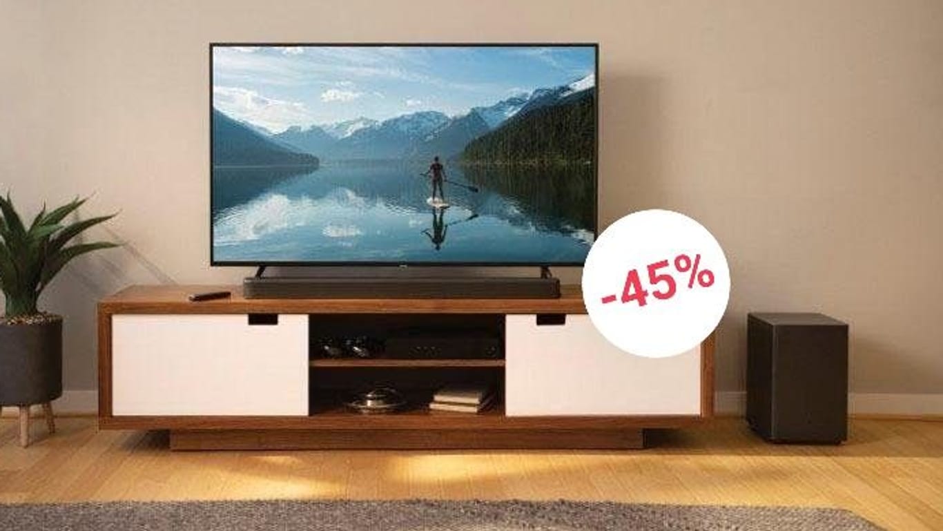 Amazon-Angebot: Sichern Sie sich eine Soundbar von JBL inklusive Subwoofer für unter 200 Euro.