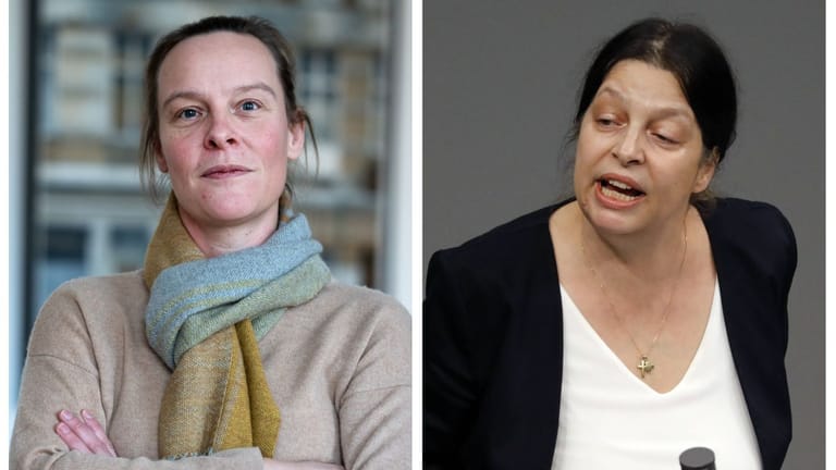 Lena Kreck (l.) und Birgit Malsack-Winkemann: Die Justizsenatorin greif die Richterin scharf an.