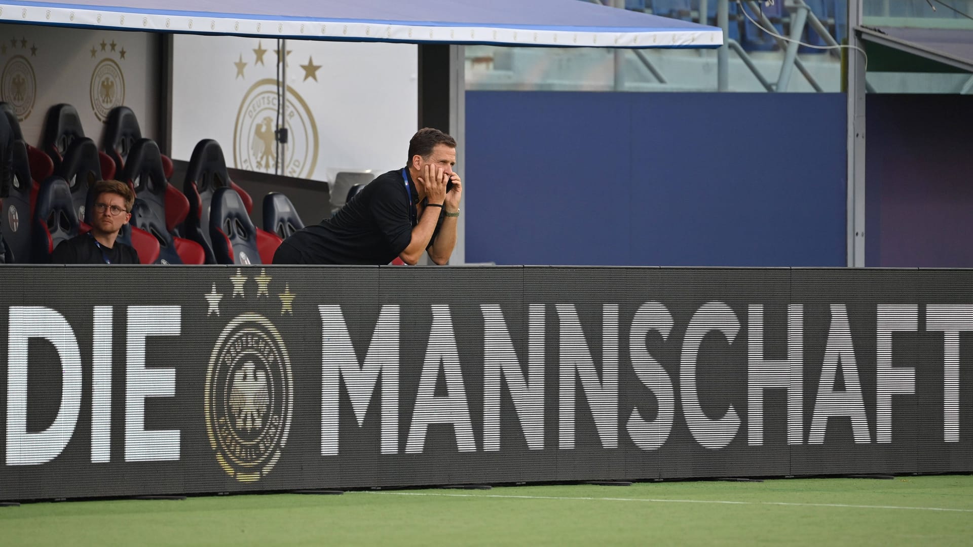 Oliver Bierhoff und "Die Mannschaft".