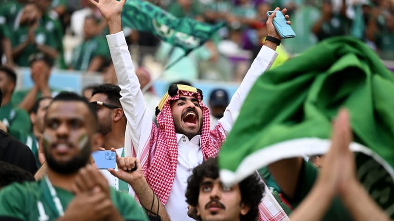 Fans von Saudi-Arabien