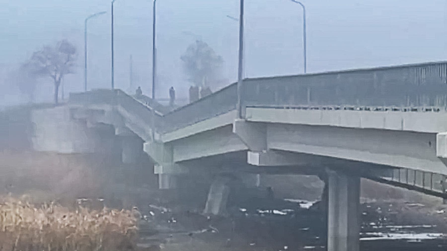 Explosion auf wichtiger Brücke bei Melitopol