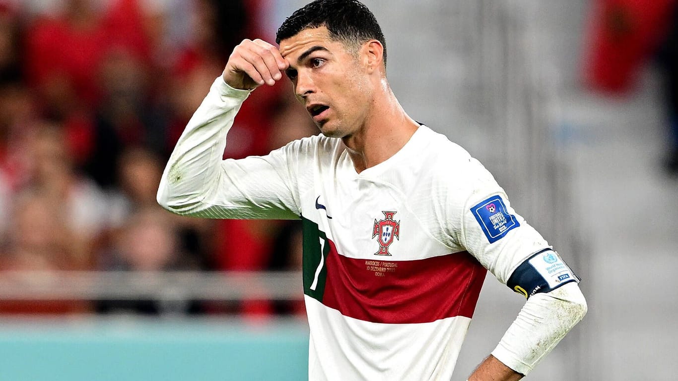Cristiano Ronaldo: Er schied mit Portugal im Viertelfinale der WM aus.