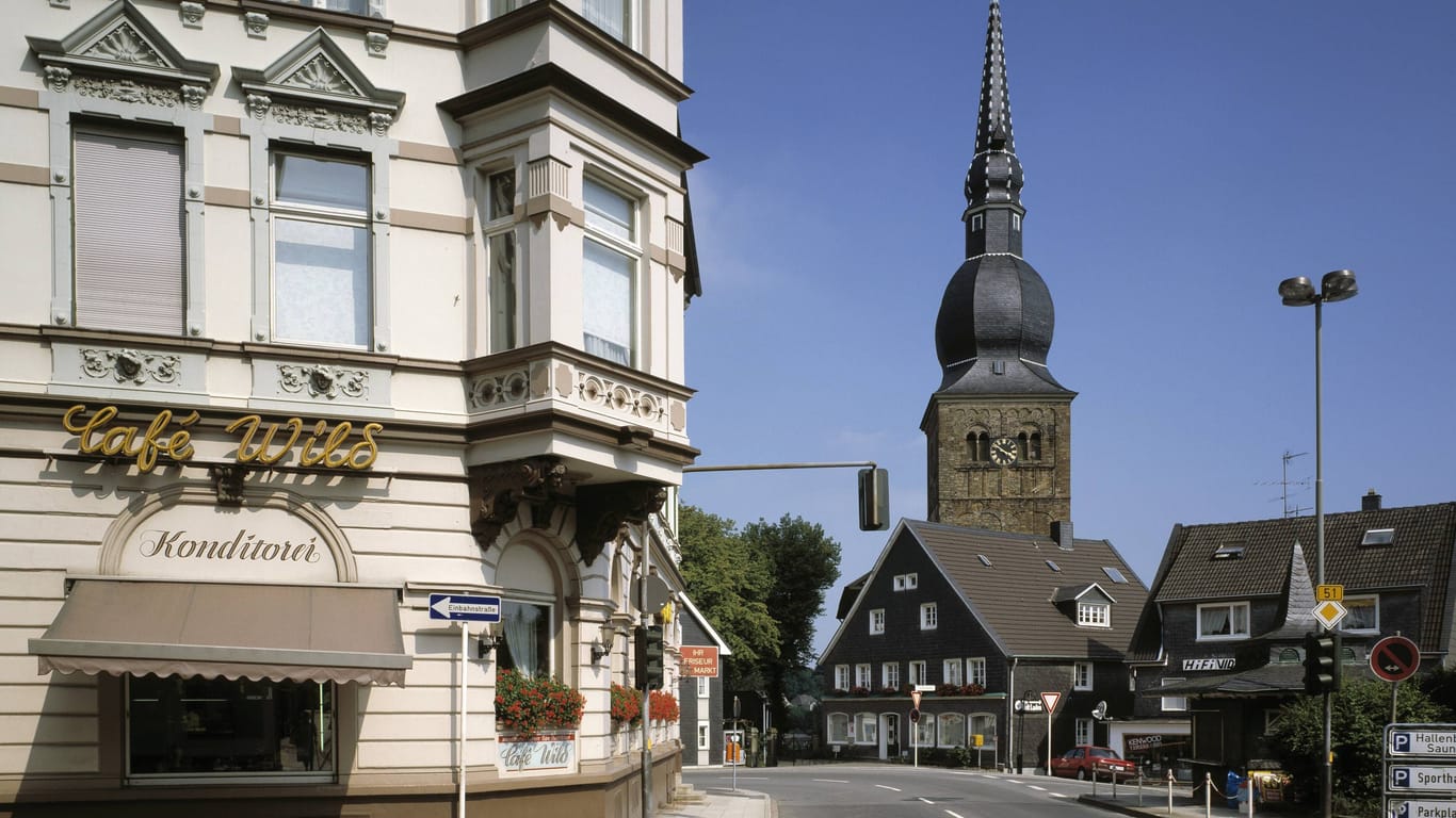 Wermelskirchen (Archivbild): Die Stadt im Rheinischen-Bergischen Kreis belegt im Regen-Ranking den dritten Platz.