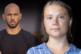 Zurückgetreten: Greta Thunberg wies den frauenfeindlichen Ex-Kickboxer Andrew Tate in seine Schranken.