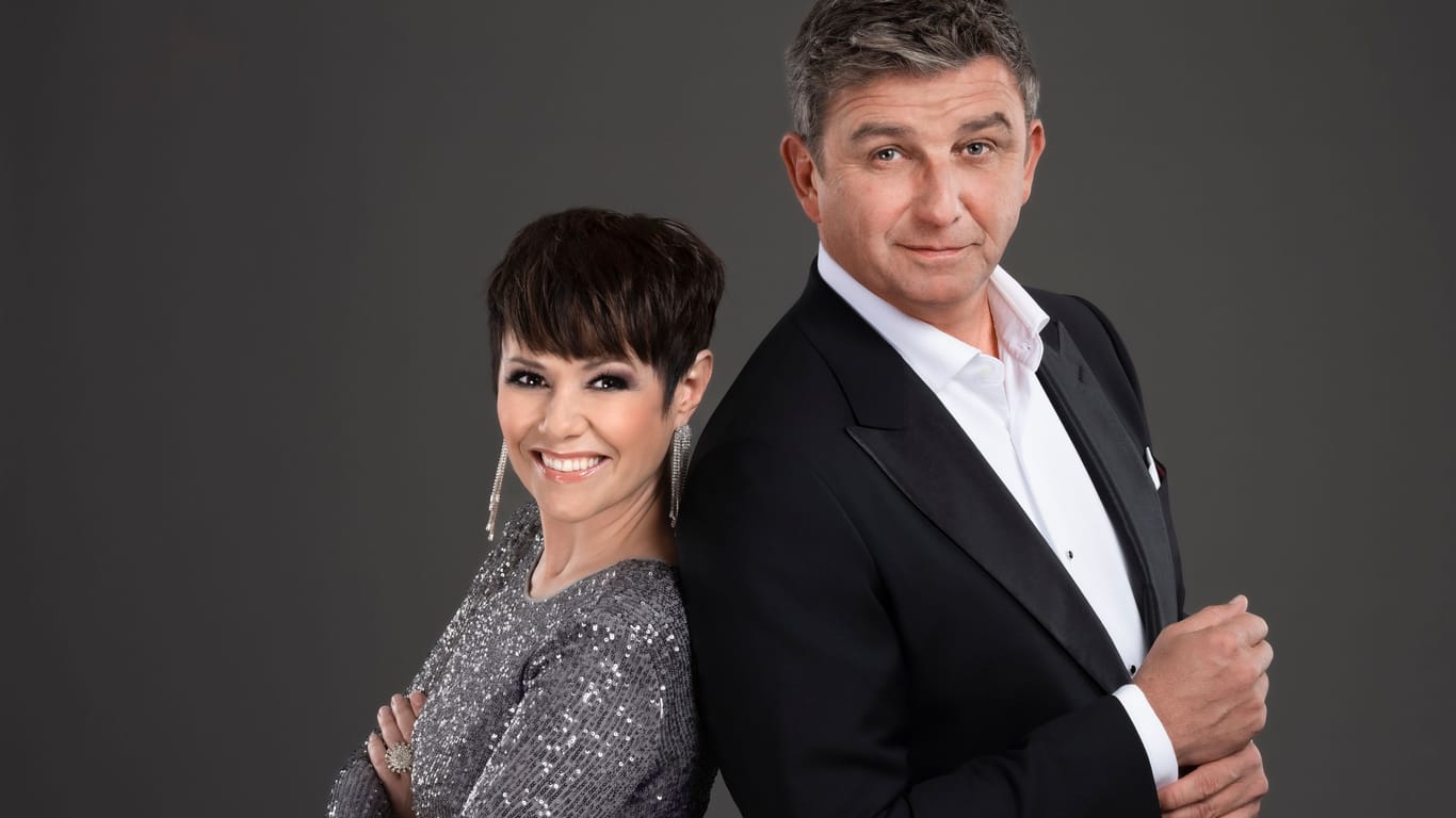 Francine Jordi und Hans Sigl: Sie moderieren "Die große Silvester Show" im Ersten.