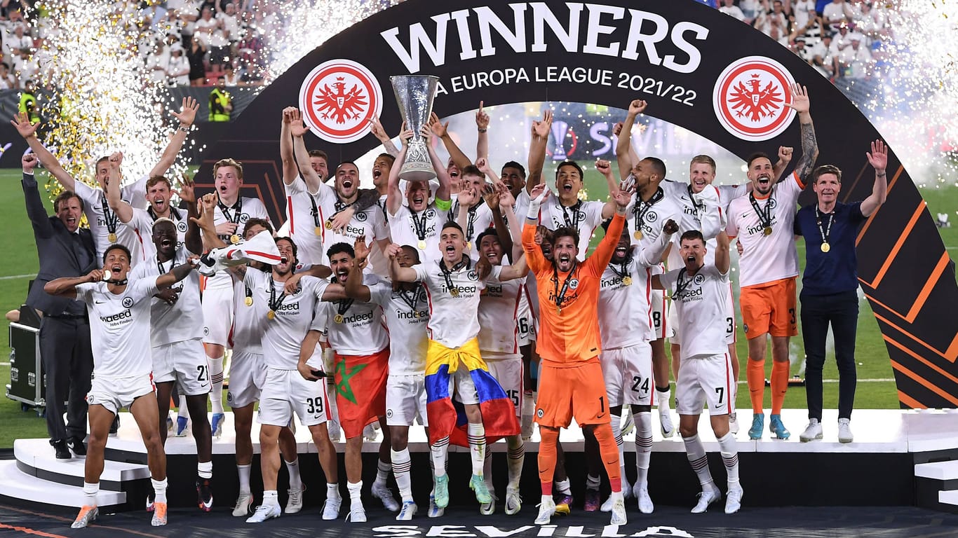 Eintracht Frankfurt: Der Kultklub aus Hessen hat mit dem Europa-League-Sieg 2022 Geschichte geschrieben.