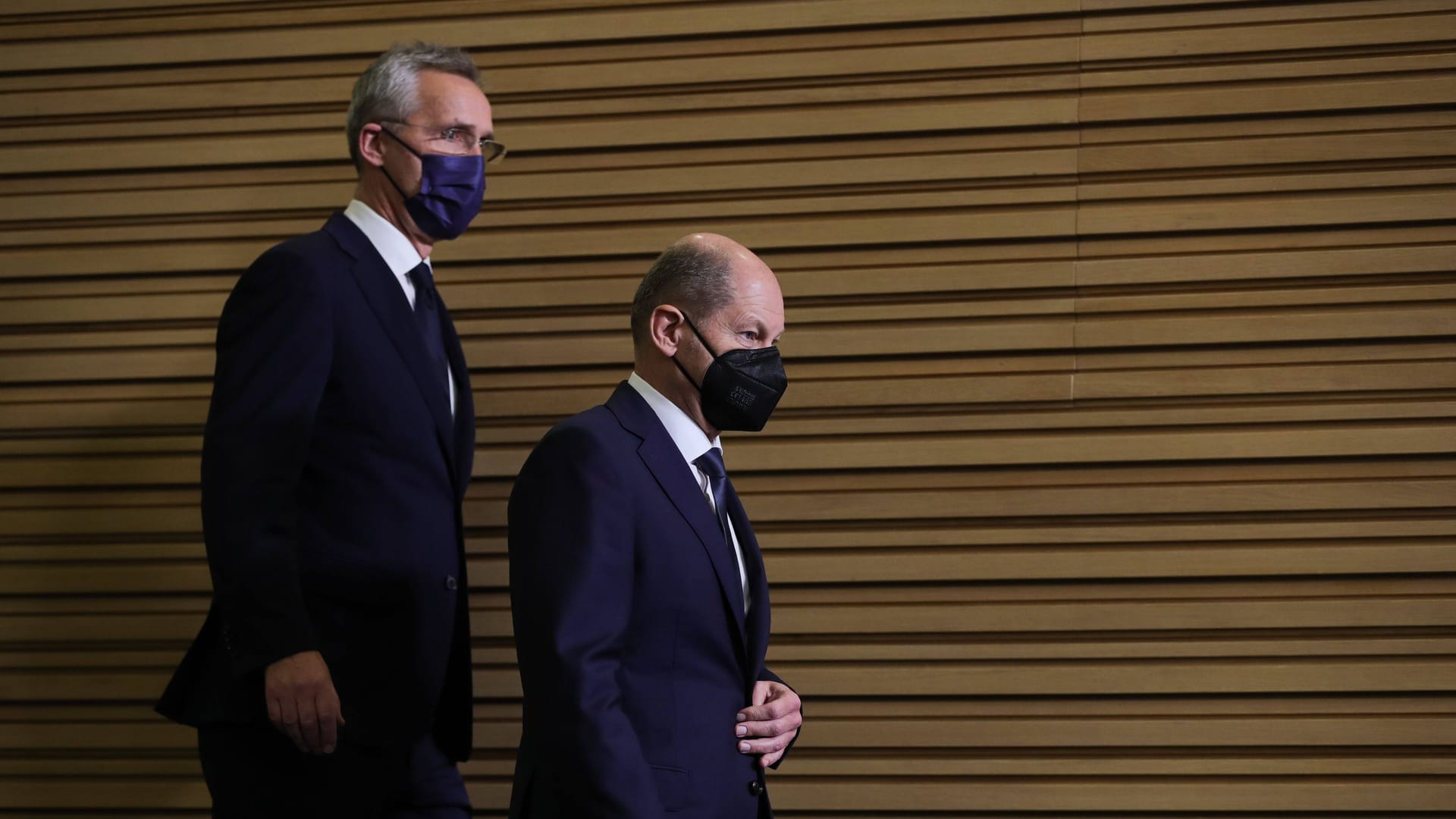 Kanzler Scholz und Nato-Generalsekretär Stoltenberg (Archivbild): Die beiden kommen in Berlin zu mehreren Gesprächen zusammen.