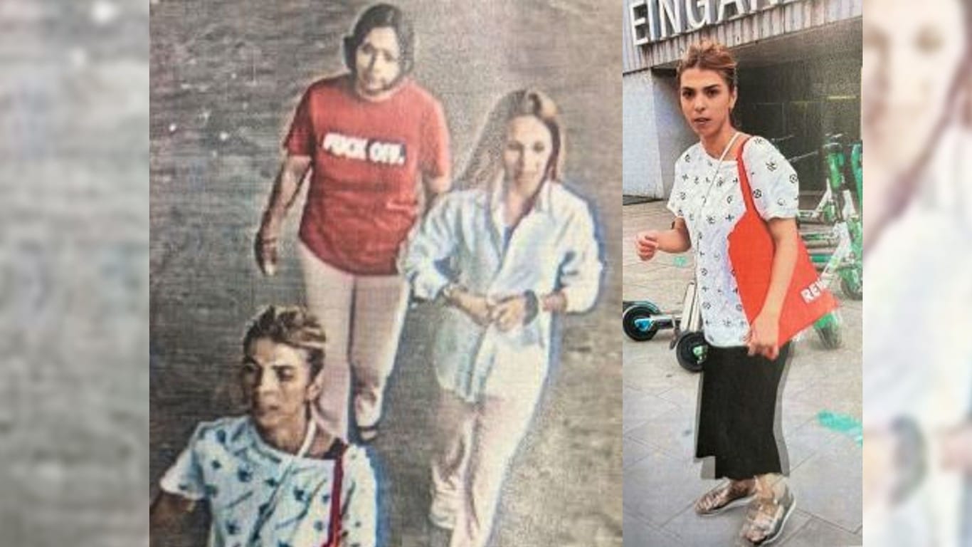 Die drei gesuchten Frauen: Diese Bilder aus Überwachungskameras veröffentlichte nun die Polizei.