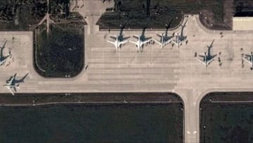 Der russische Militärflughafen Engels-2 (Archivbild) ist mehrfach von ukrainischen Drohnen angegriffen worden.