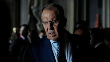 Der russische Außenminister Sergej Lawrow. (Quelle: Achmad Ibrahim/AP Pool/dpa/dpa-bilder) Russischer Außenminister Lawrow