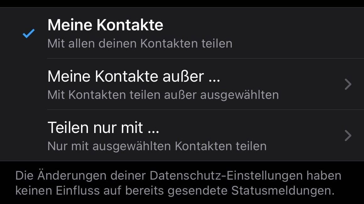 Wenn Sie nur wenige blockieren wollen, empfiehlt sich die zweite Option.