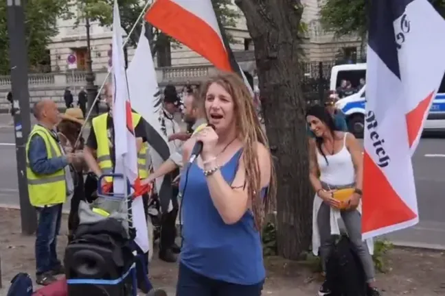 Tamara K.; Mit einem Sturm auf den Reichstag hatte sie 2020 offenbar ein Signal für einen Umsturz senden wollen.