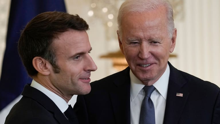 Macron und Biden