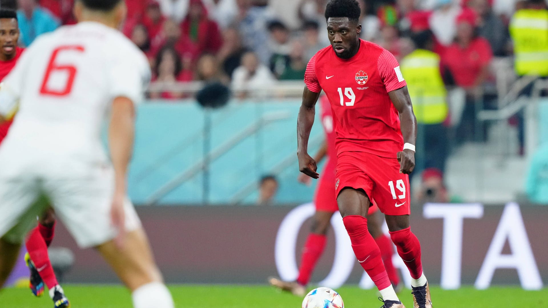 Alphonso Davies: Er schoss das einzige WM-Tor Kanadas.