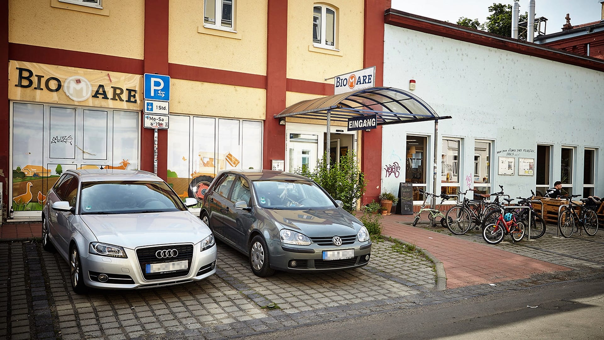 Biomare-Geschäft in Leipzig-Connewitz