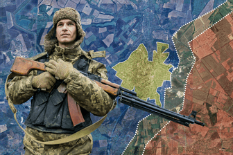 Bachmut: In der seit Monaten umkämpften Stadt können ukrainische Truppen nun offenbar Erfolge erzielen.