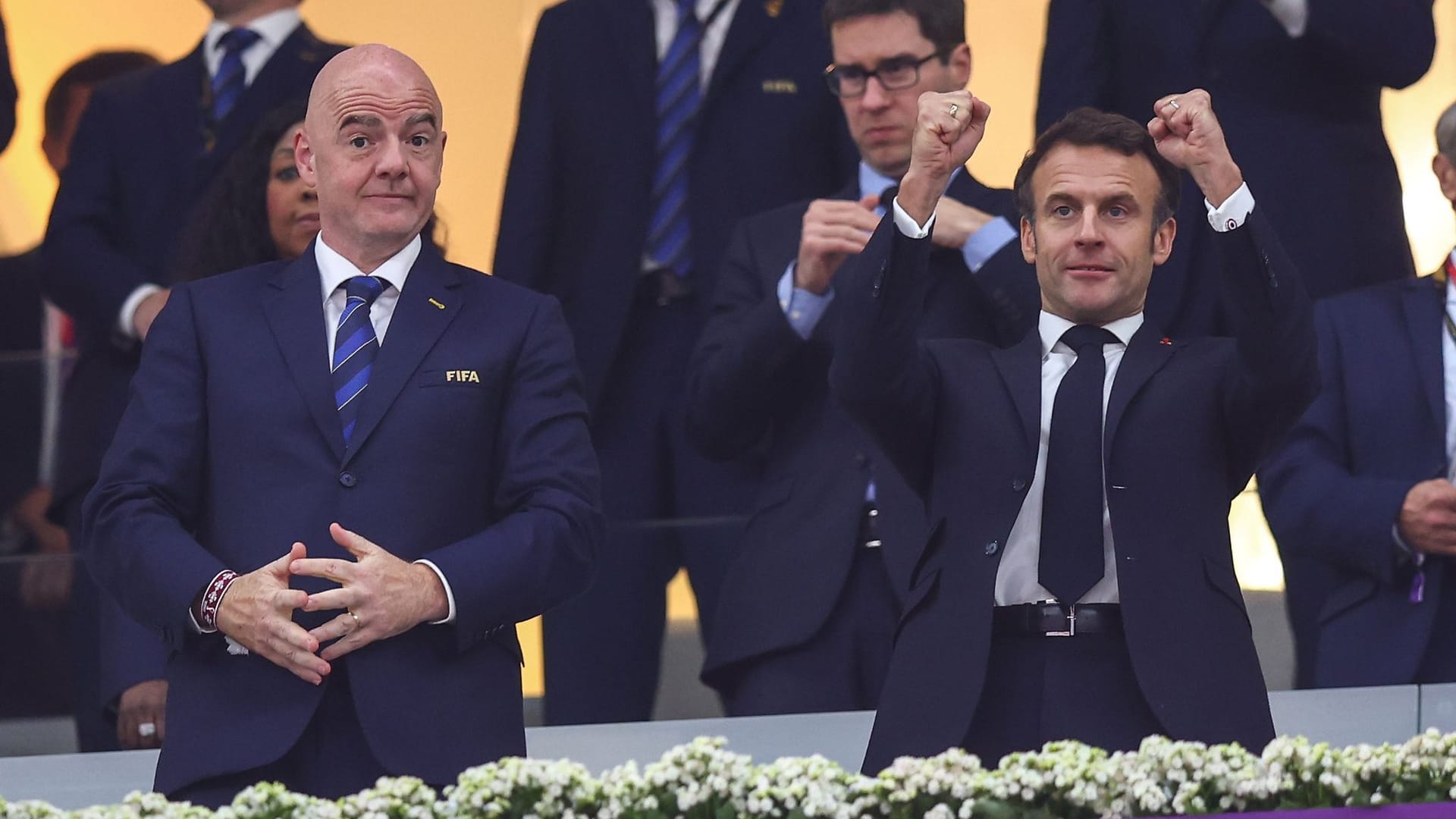 Infantino und Macron