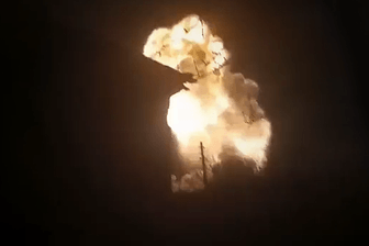 Explosion eines russischen Munitionsdepot