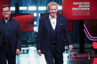 Die Moderatoren Karl-Theodor zu Guttenberg und Thomas Gottschalk: Ihre Premiere als Duo ging gründlich schief.