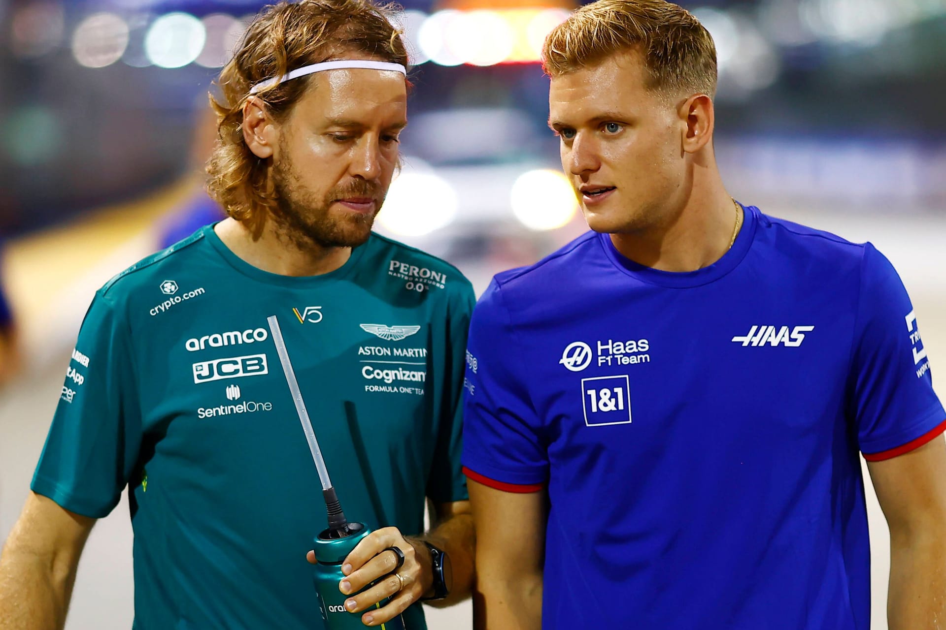 Vettel und Schumacher (r.): Die beiden sind auch privat befreundet.