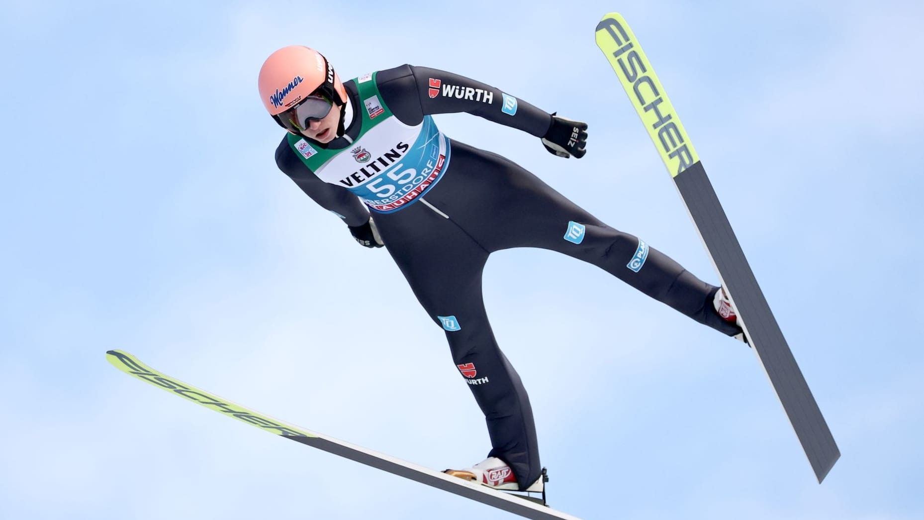 Karl Geiger: Der DSV-Adler will in Garmisch-Partenkirchen wichtige Tournee-Punkte sammeln.