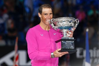 Rafael Nadal: Er hat im Jahr 2022 die Australian Open gewonnen.