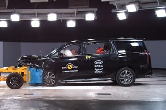 Maxus Mifa 9: Der Elektro-Van erzielte die Bestnote im Crashtest.