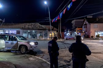 Polizei des Kosovo sichert Straßen nach ethnischen Konflikten in Bosniak (Archivbild).