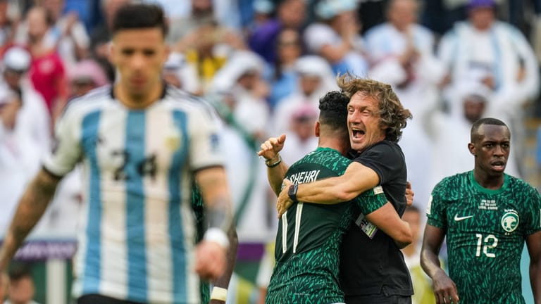 Eine der größten WM-Überraschungen: Saudi-Arabiens Sieg über Argentinien.