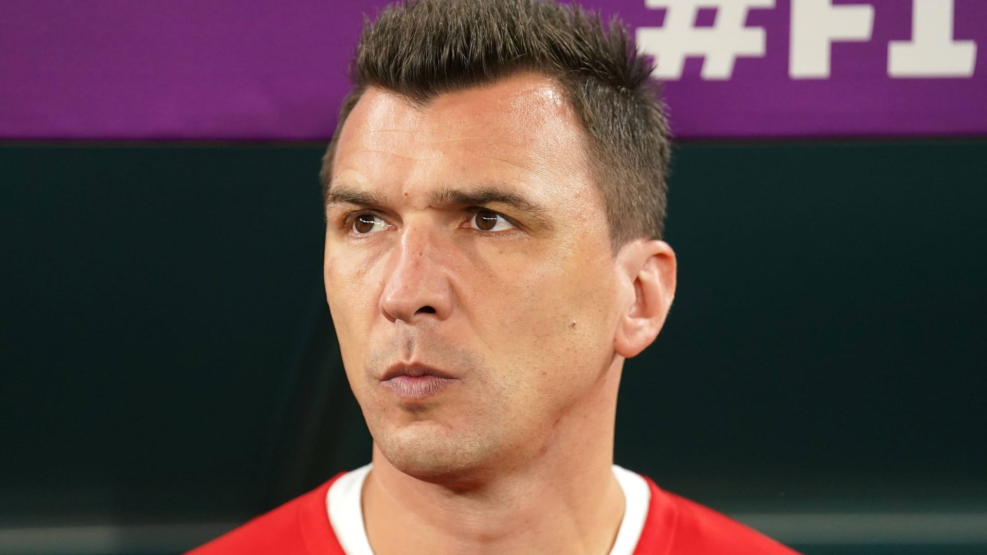 Mario Mandzukic: Er protestierte wohl etwas zu leidenschaftlich gegen die Elfmeter-Entscheidung.