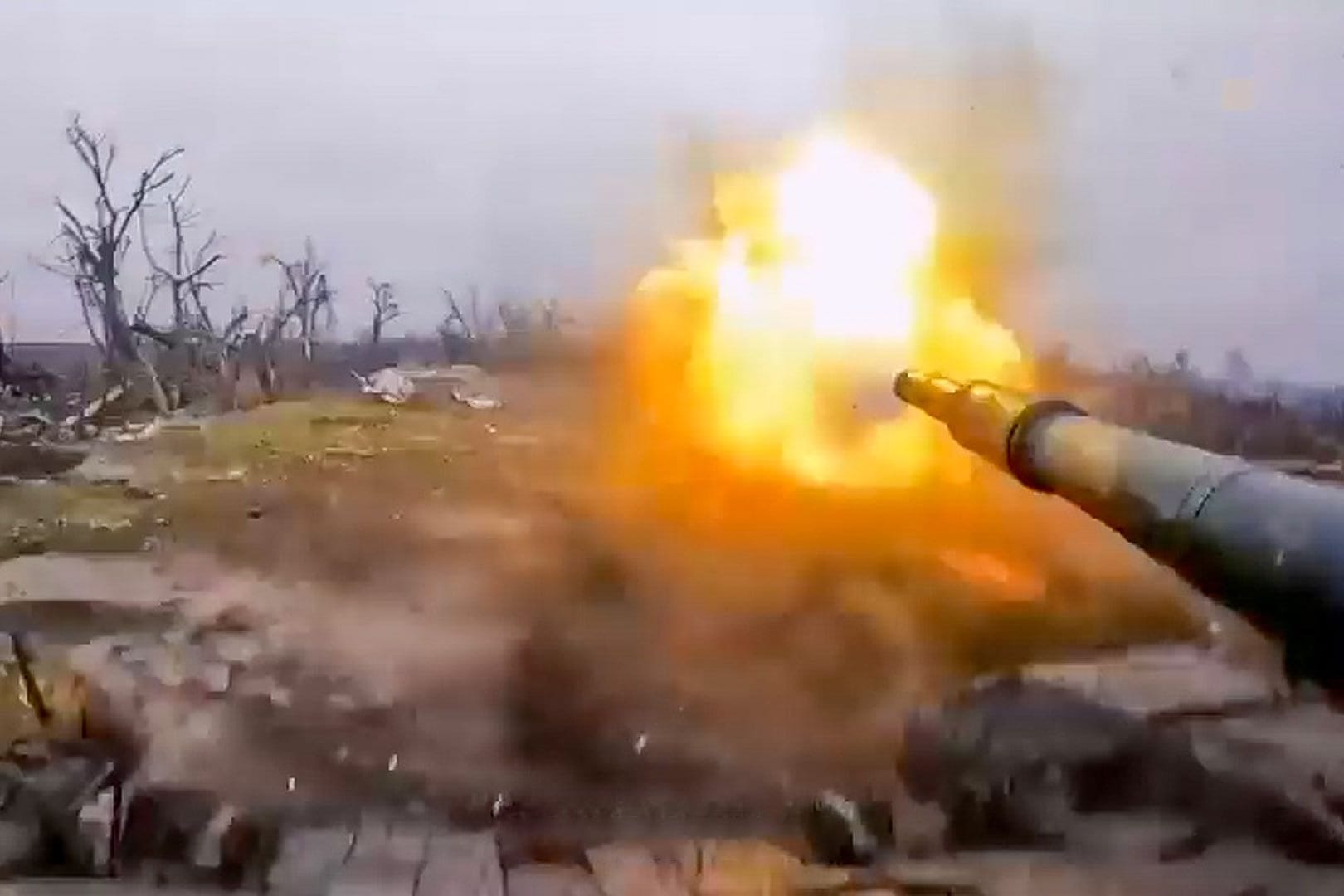 Schwere Panzergefechte in der Ukraine