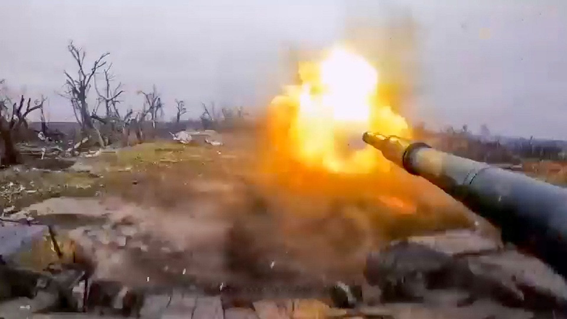 Schwere Panzergefechte in der Ukraine