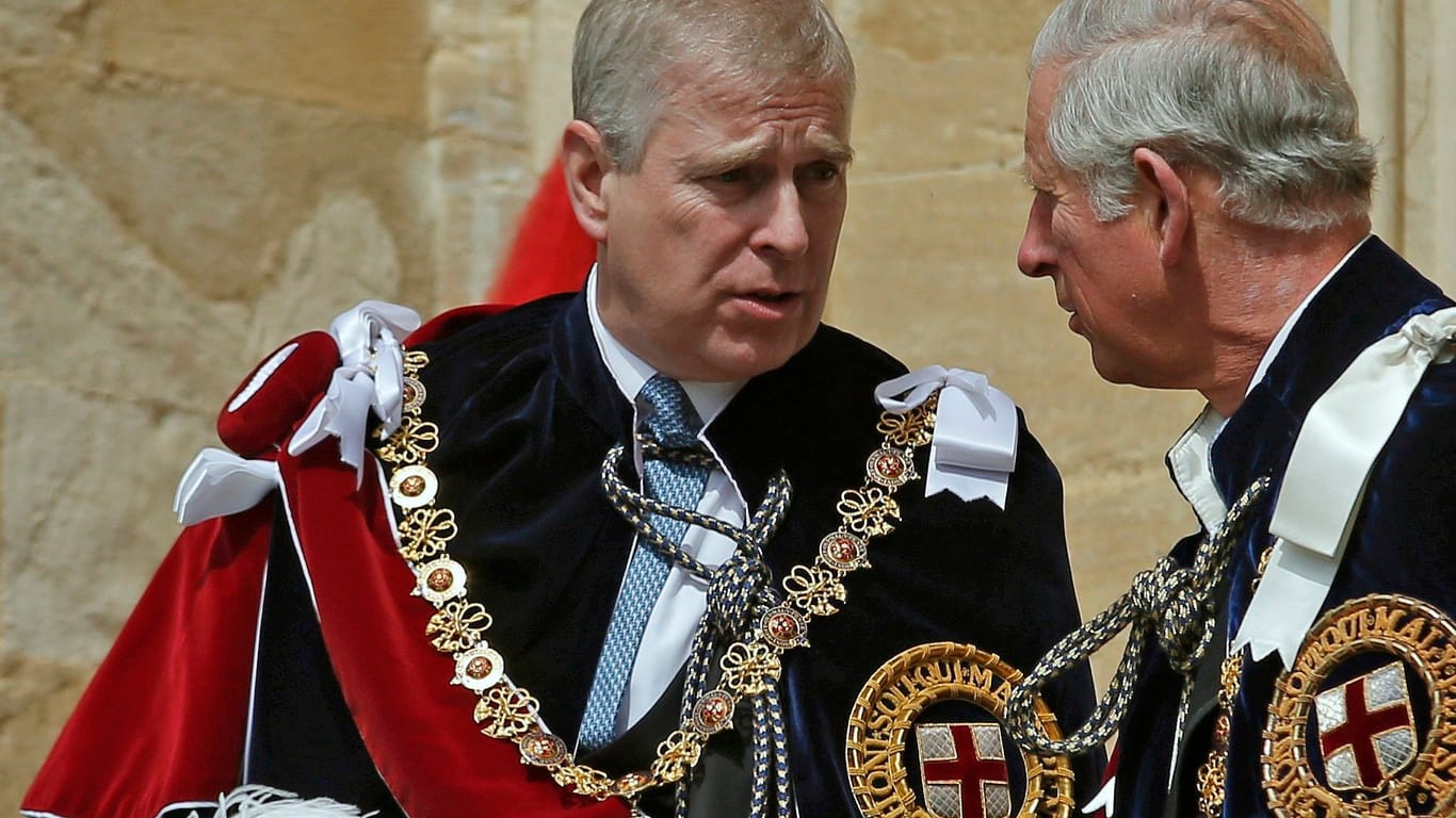Prinz Andrew und König Charles III.