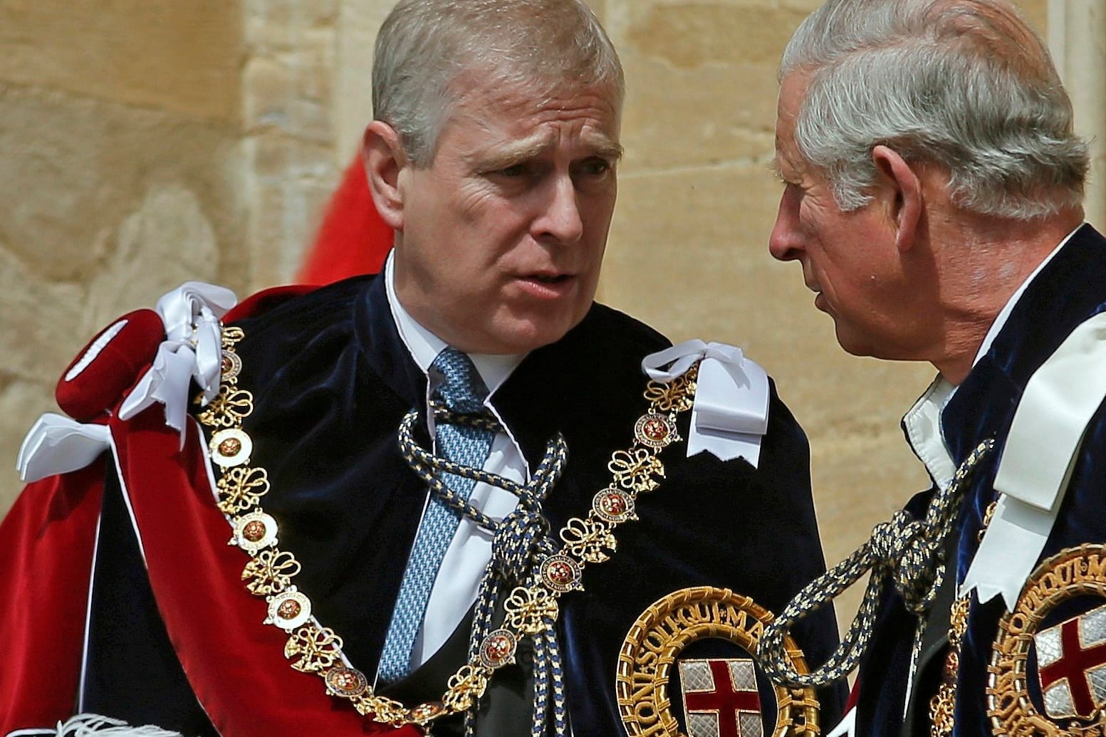 Prinz Andrew und König Charles III.