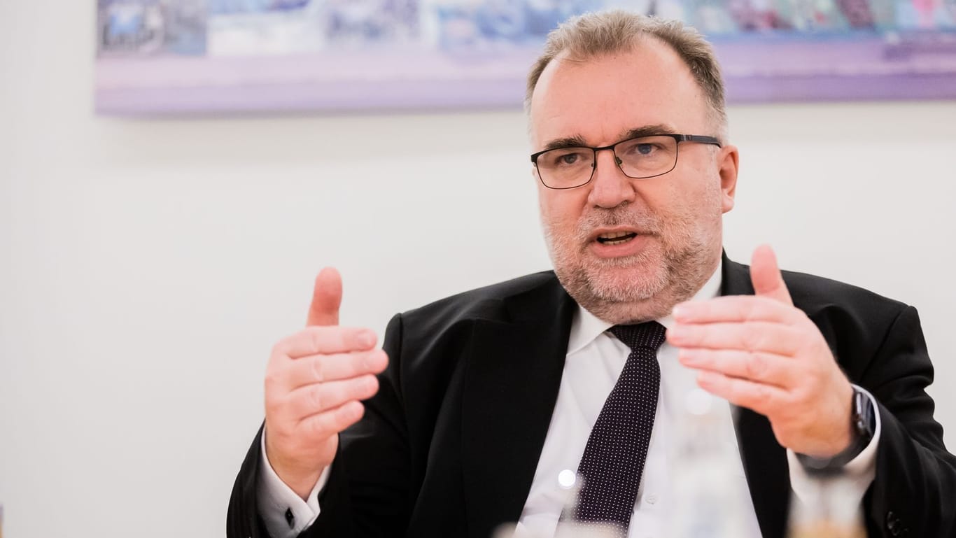 Siegfried Russwurm: Der Präsident des Bundesverbandes der Deutschen Industrie (BDI) sieht für die deutsche Wirtschaft viele Gefahren.