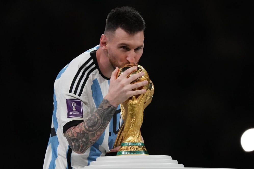 Lionel Messi: Der WM-Sieger hat einen Rekord auf Instagram geknackt.