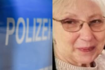 Polizeischriftzug an einem Einsatzwagen (Symbolfoto): Die Frau wird seit 17 Uhr vermisst.