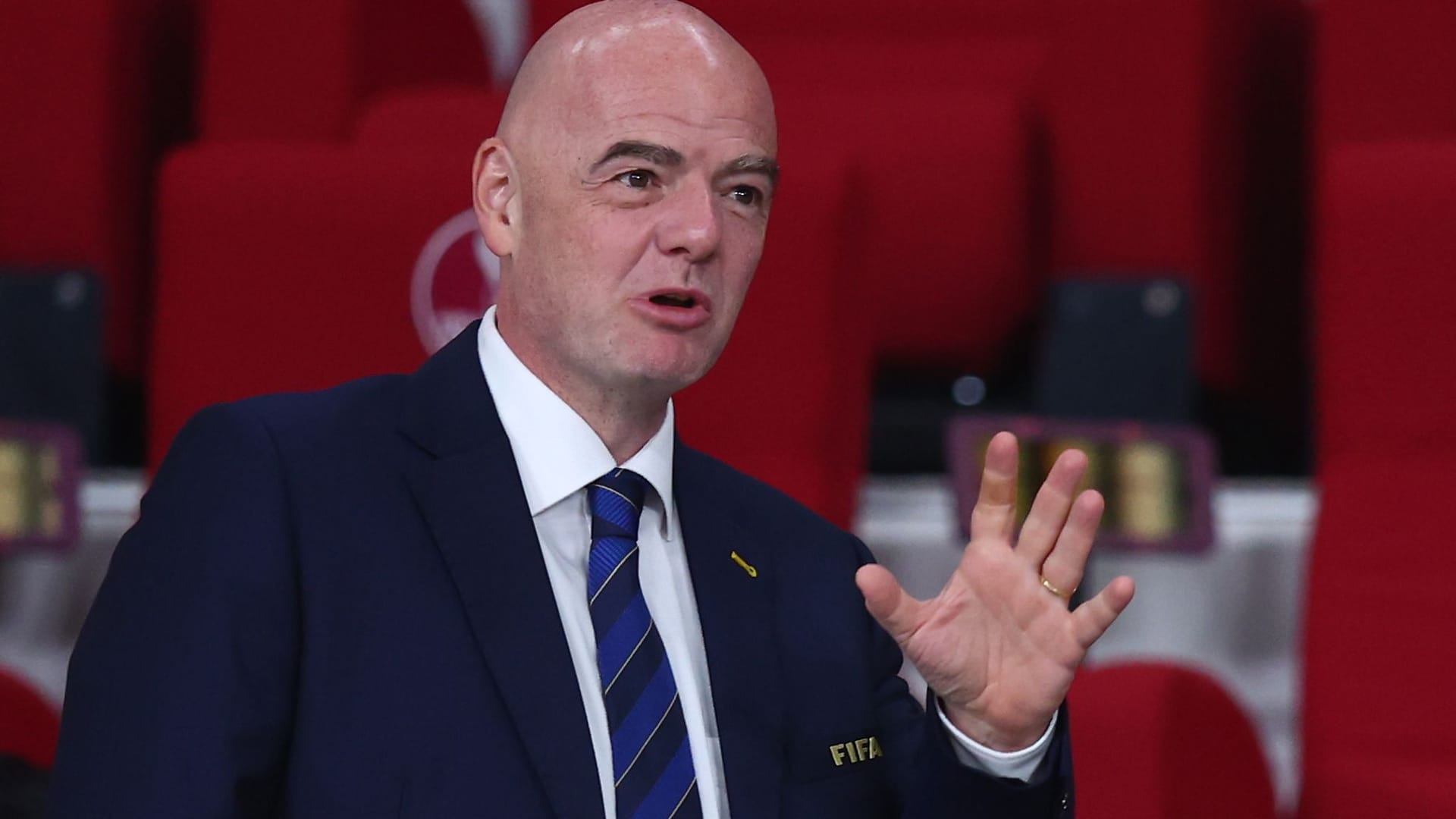 Gianni Infantino: Der Fifa-Präsident hat den bisherigen Verlauf der Katar-WM überschwänglich gelobt.