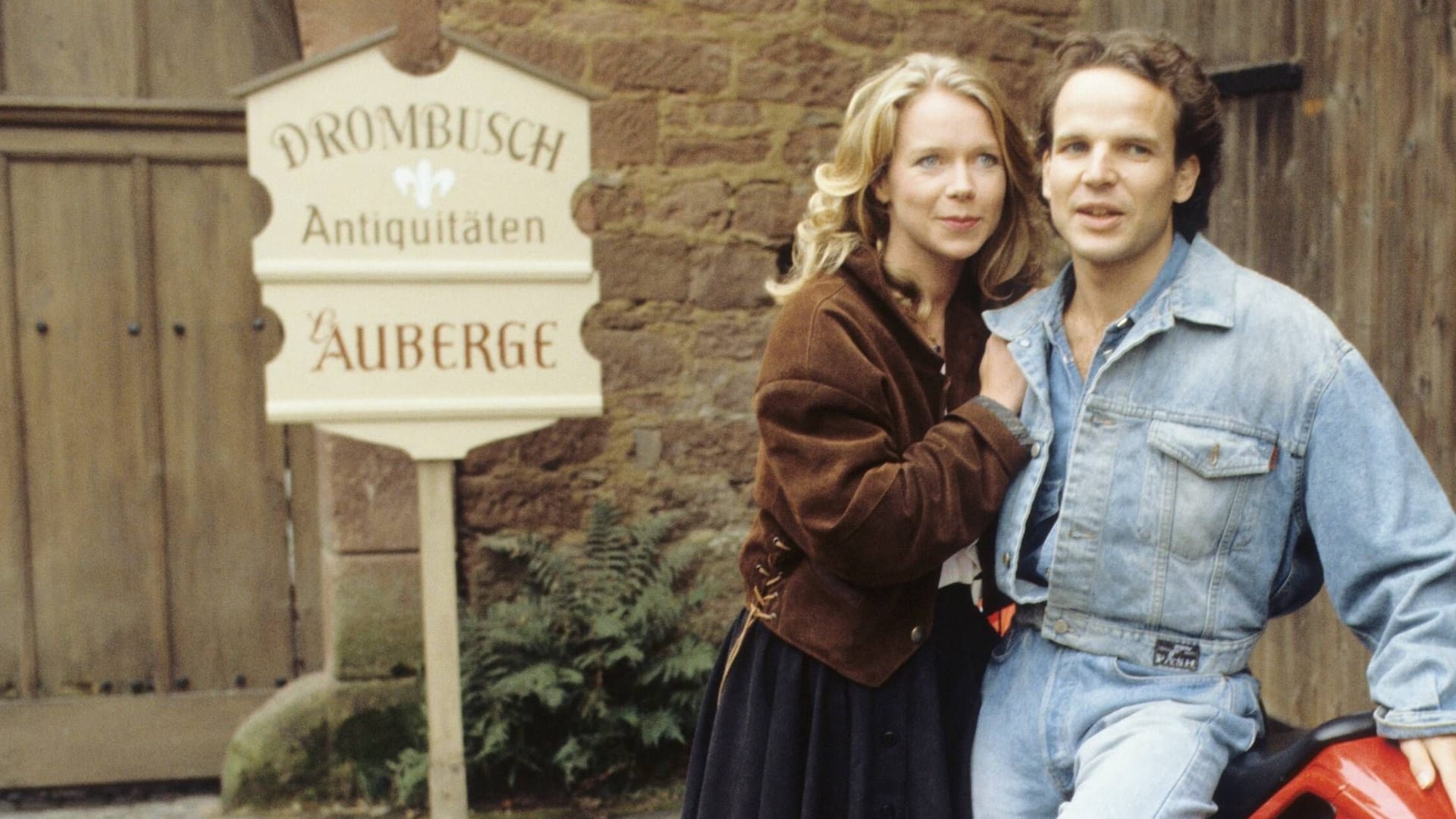 Marion Kracht und Mick Werup standen gemeinsam für "Die Drombuschs" vor der Kamera.