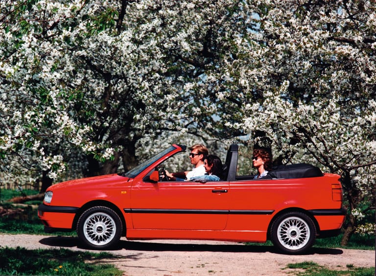 1993 kam der VW Golf 3 als Cabrio auf den Markt.
